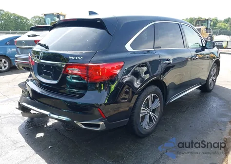 2018 Acura Mdx from USA, damaged, VIN 5J8YD3H37JL007178